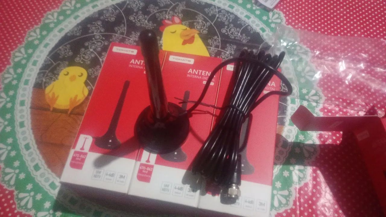 Antena Digital Interna para TV ou Conversor