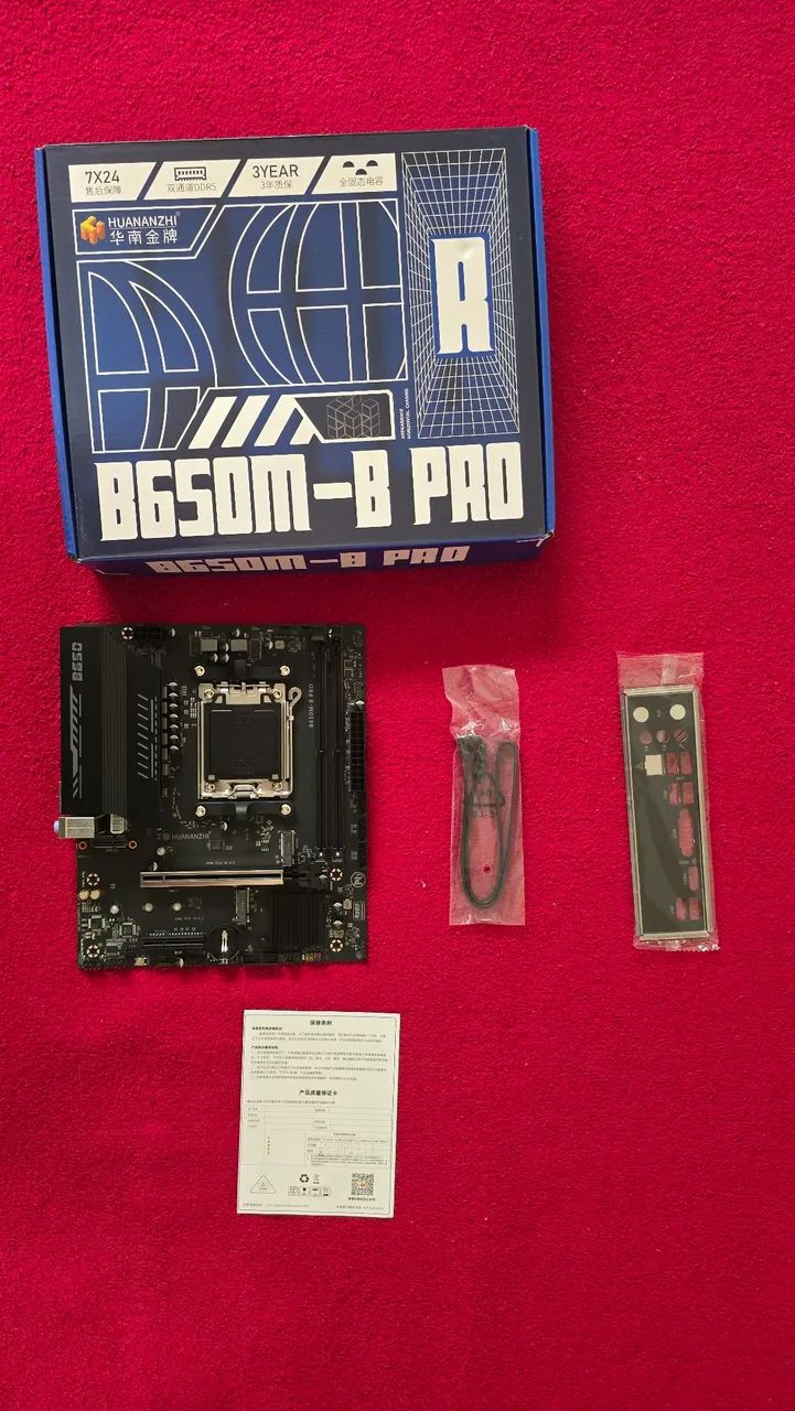 Placa Mãe B650M AM5 DDR5 (Nova) - Preço de Importação - Foto 3