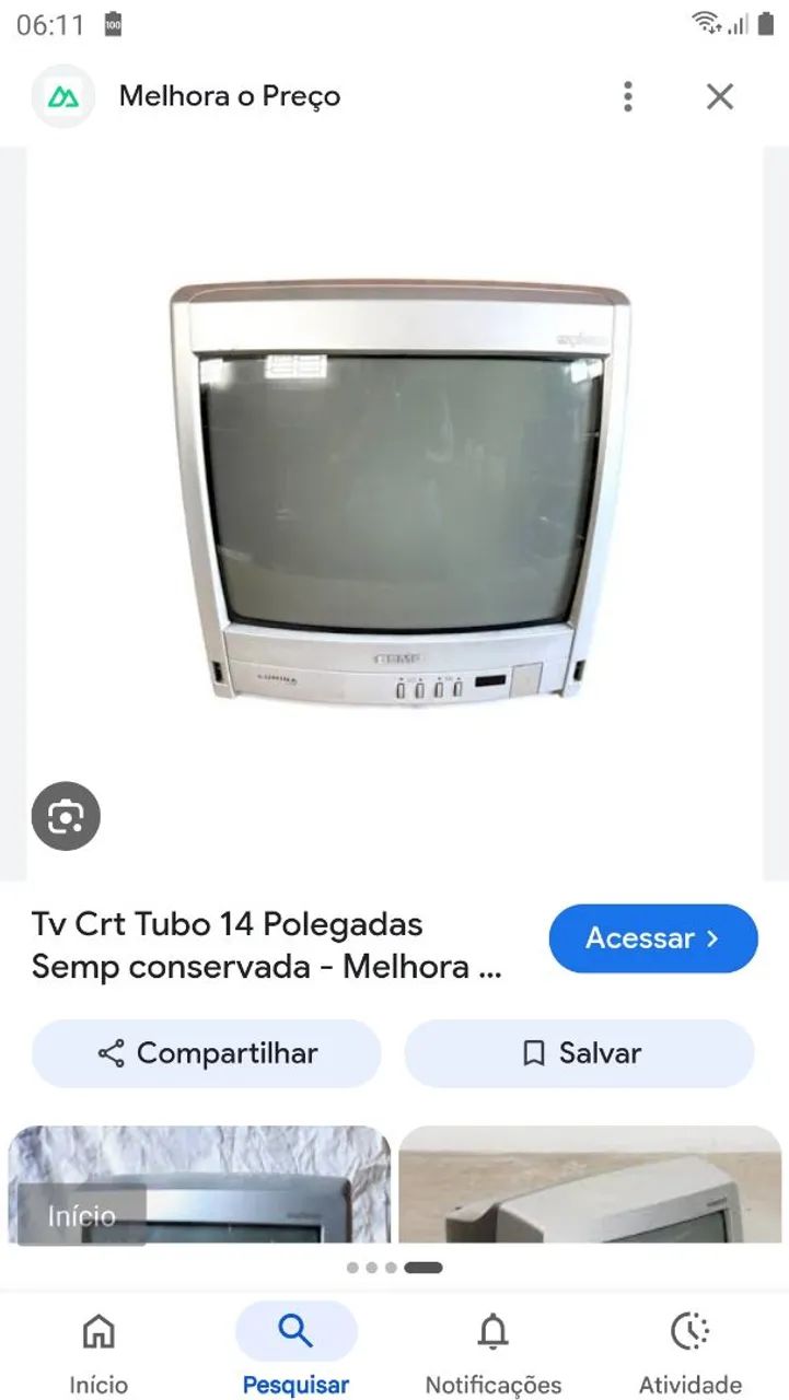 TV 14 polegadas