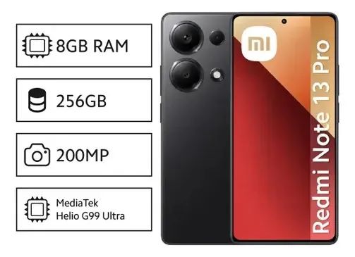Redmi Note 13 Pro 4G 8GB RAM 256GB 200MP  - Foto 5