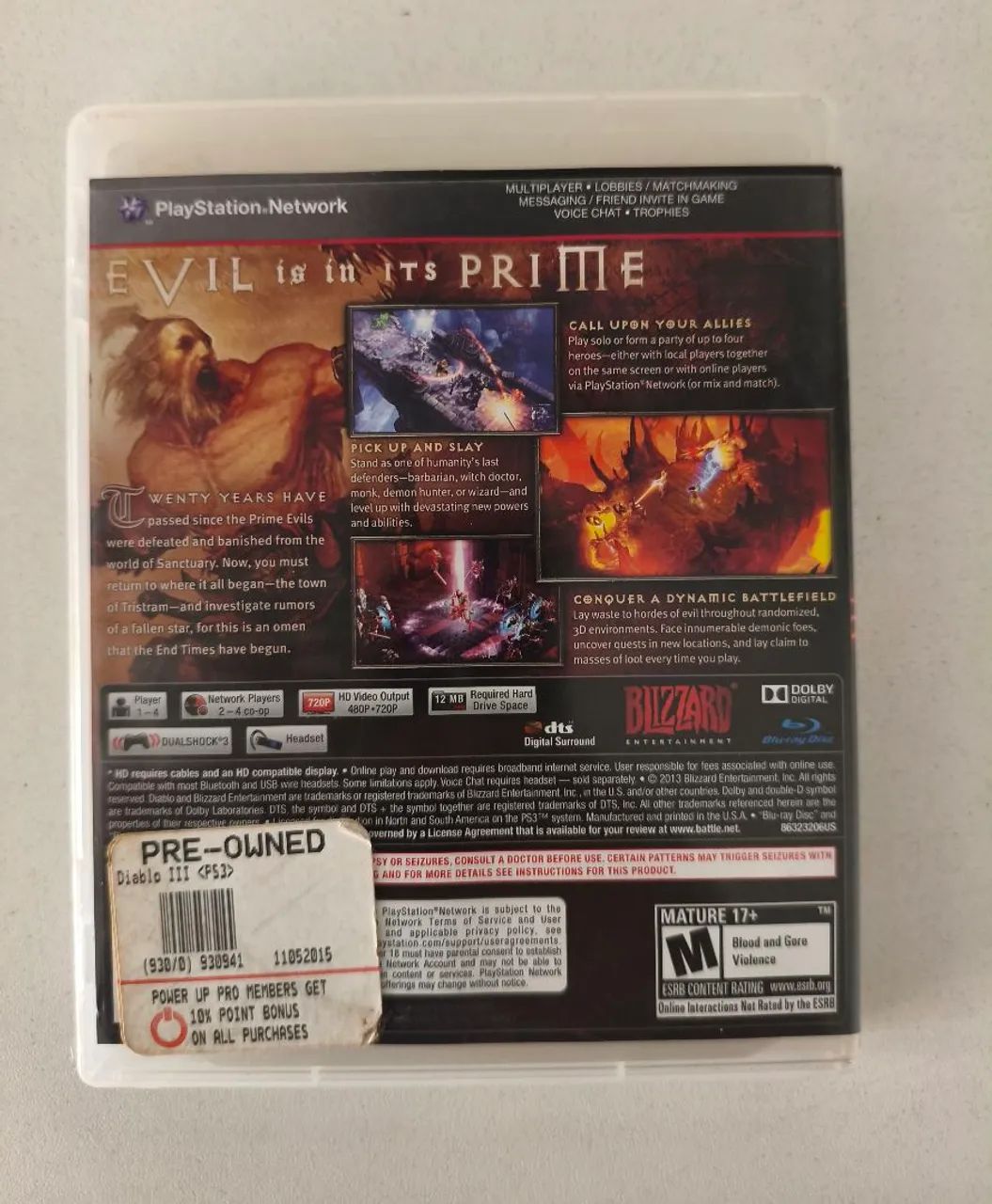 Jogo Diablo lll original PS3  - Foto 4