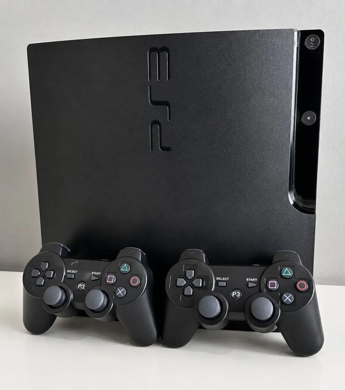 PS3 slim dois controle 