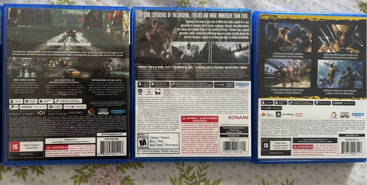 Marvels Wolverine - Metal Gear Solid Snake - 007 First Light - Foto 2