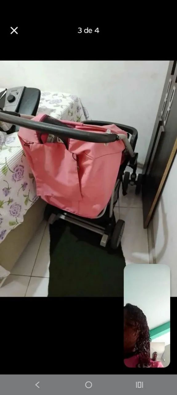 Vendo carrinho de bebê em bom estado  - Foto 2