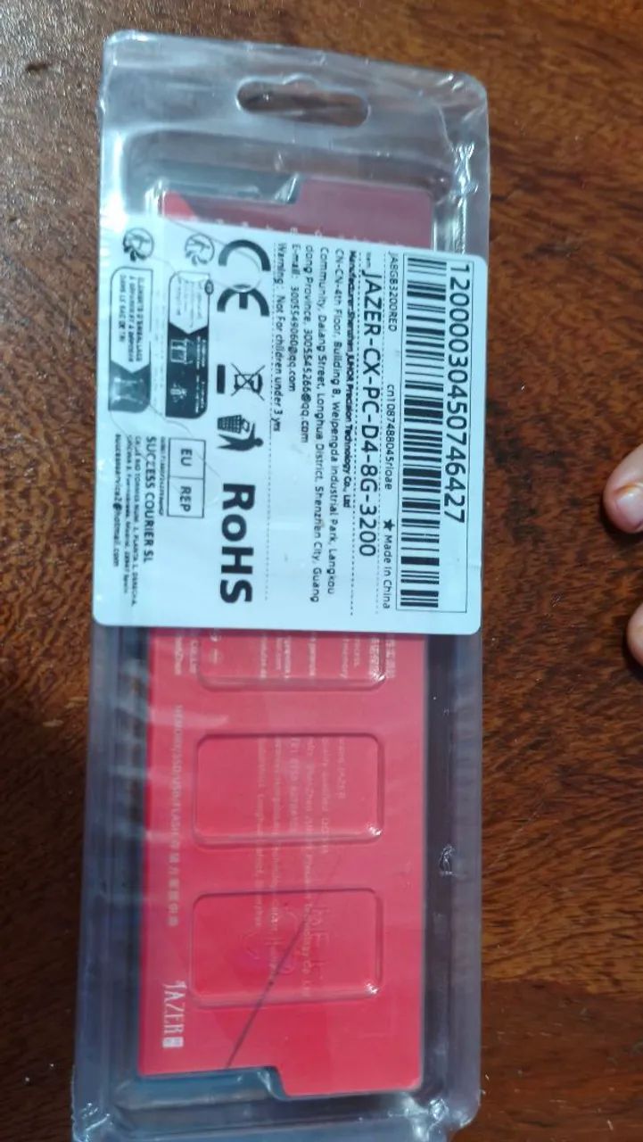 Memoria Ram ddr4 8gb jaizer