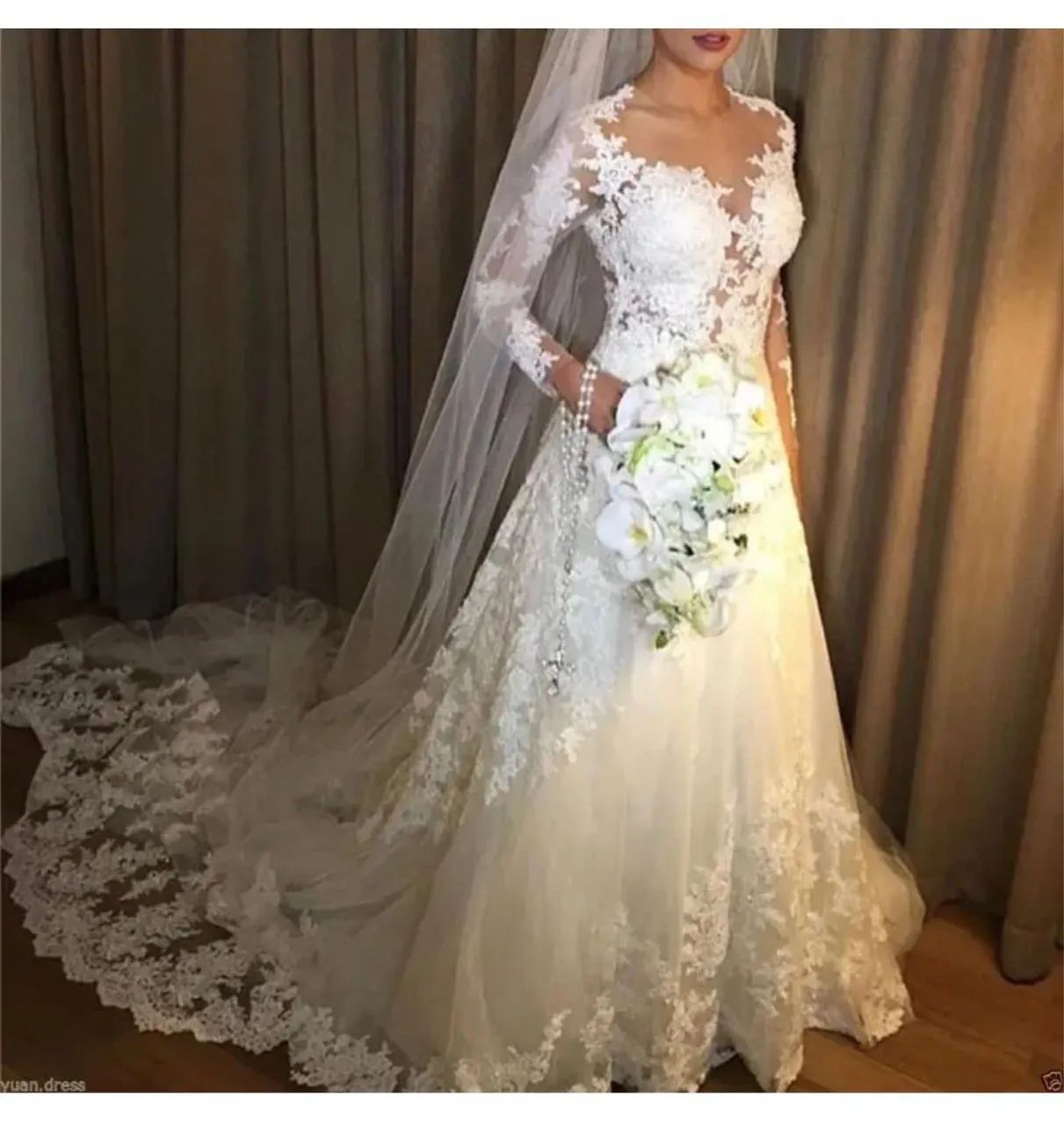 Vestido de noiva branco NOVO