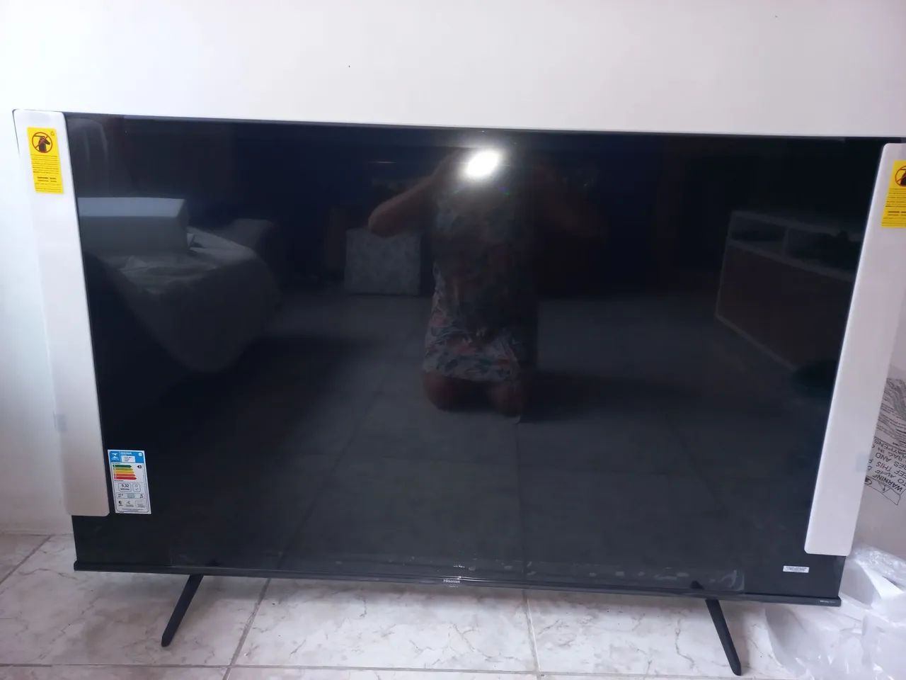 TV 58" Hisense Nova com defeito  - Foto 2