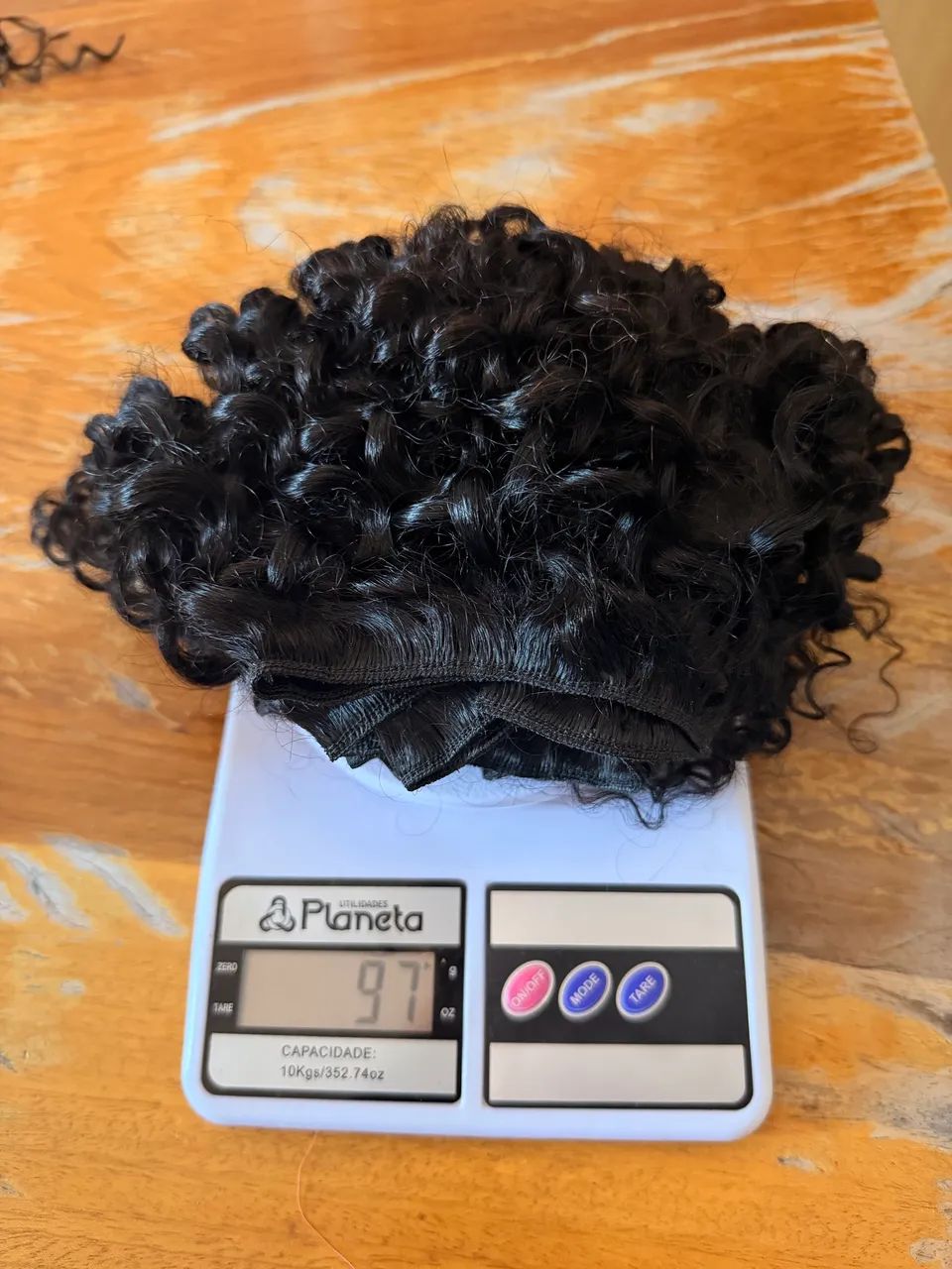 Cabelo humano 100g 70cm - Foto 2
