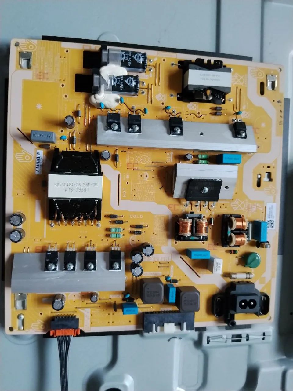 componentes de peças de uma tv Samsung 55 - Foto 4