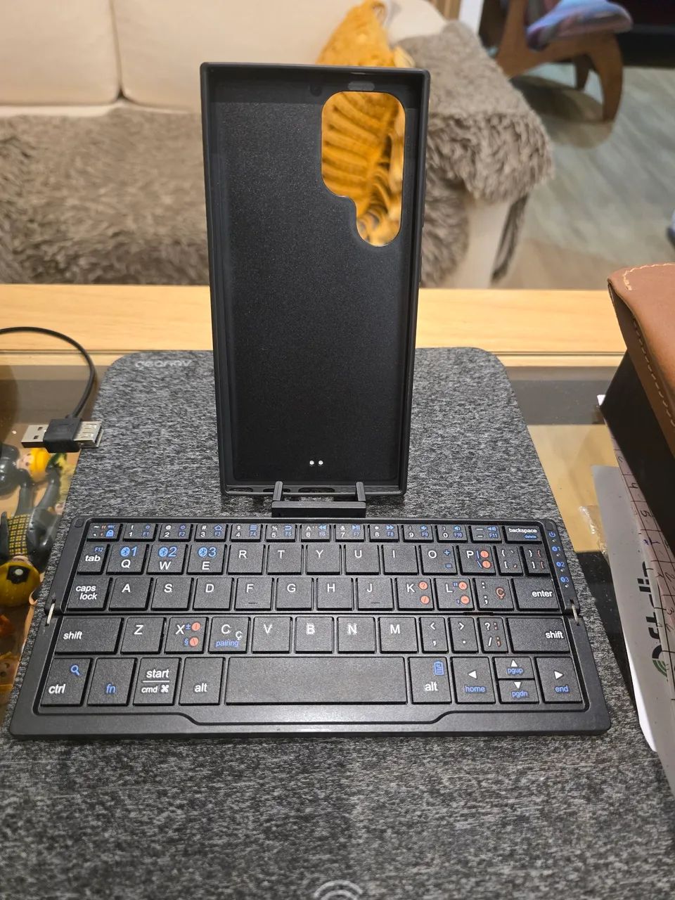 Mini Teclado Dobravel Vx Case Original c/ nota e garantia429414485014630401
