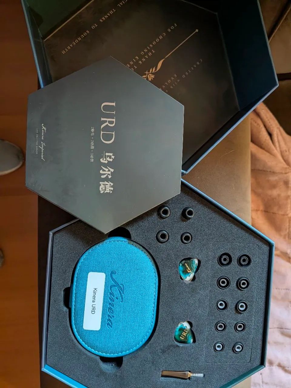 Fone de ouvido Kinera URD impecável.  - Foto 2