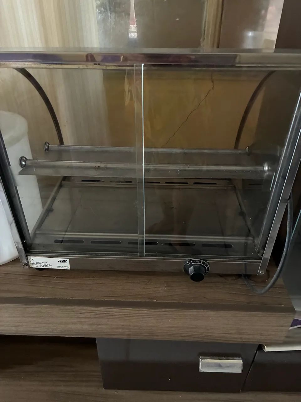 Vitrine para salgados