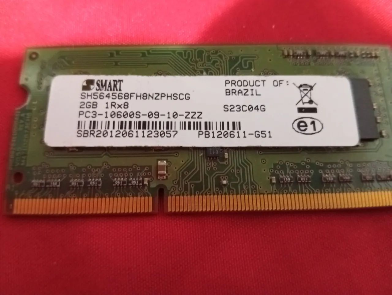 Vendo memória ram DDR3 notebook  - Foto 2