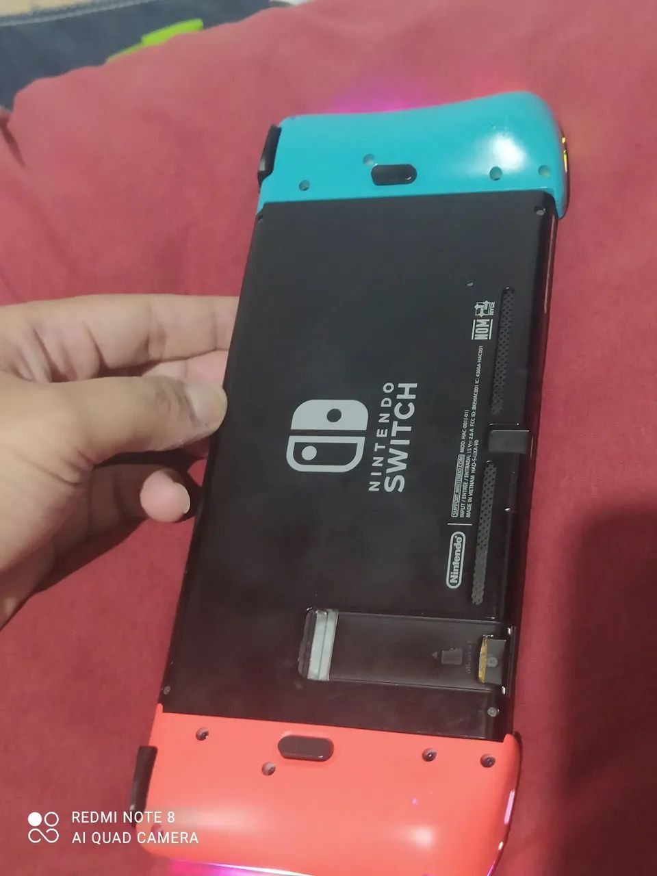 Nintendo Switch V2 (só console e controle)  - Foto 3