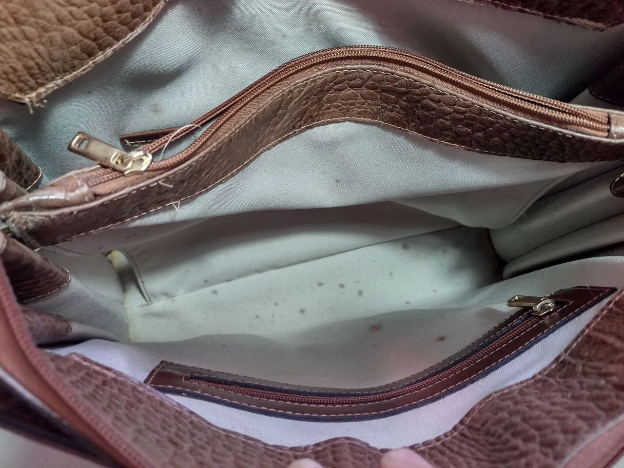 Bolsa couro legítimo griffaZzi  - Foto 4