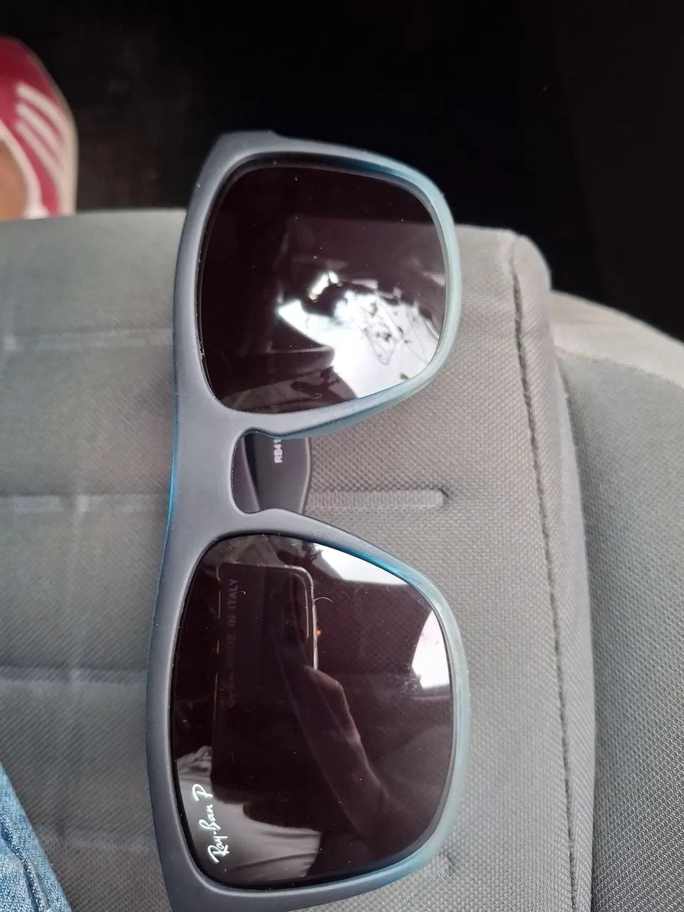 Óculos de sol rayban justin original . - Foto 4