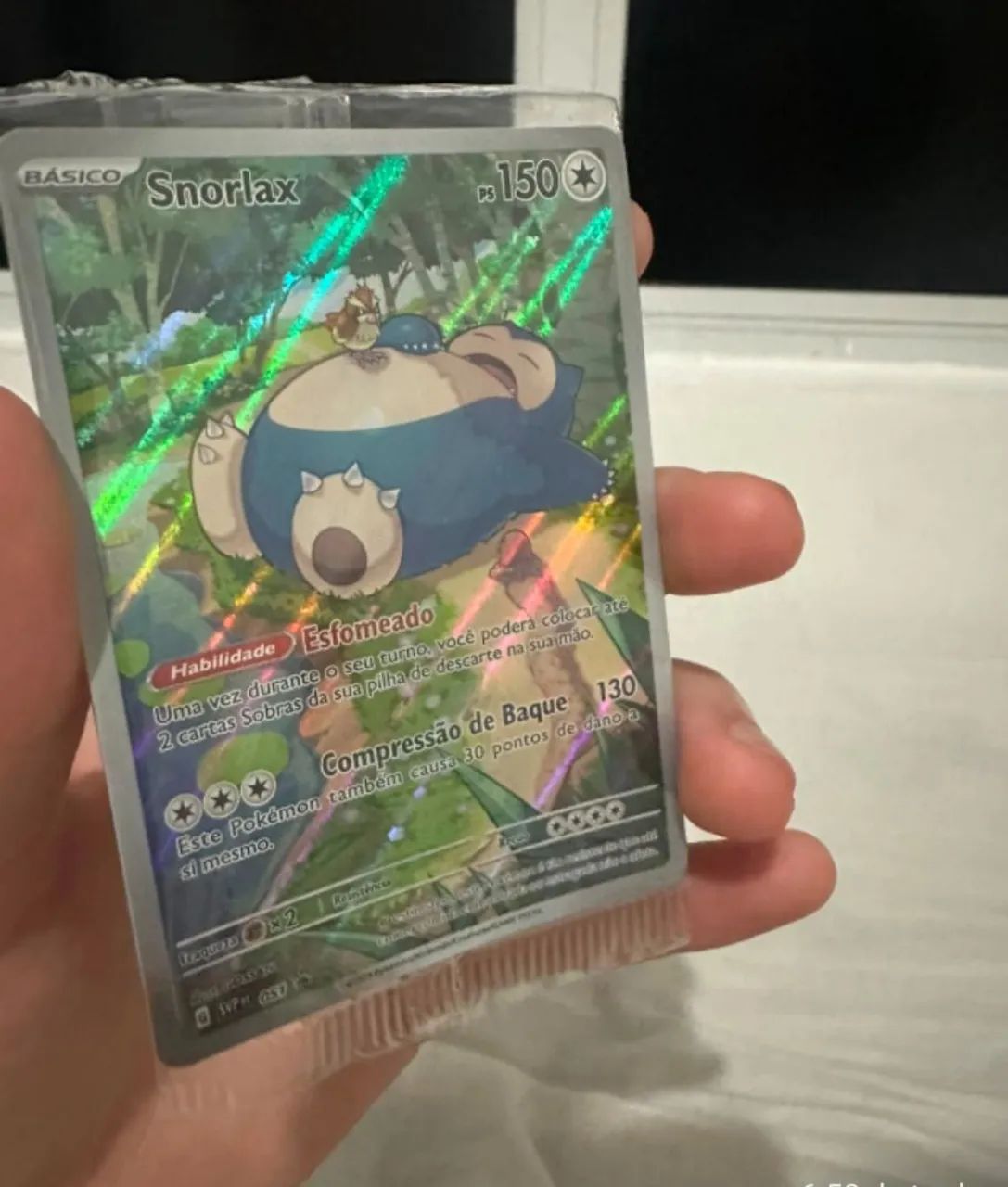 Snorlax 151, 051 promo lacrado. - Foto 2