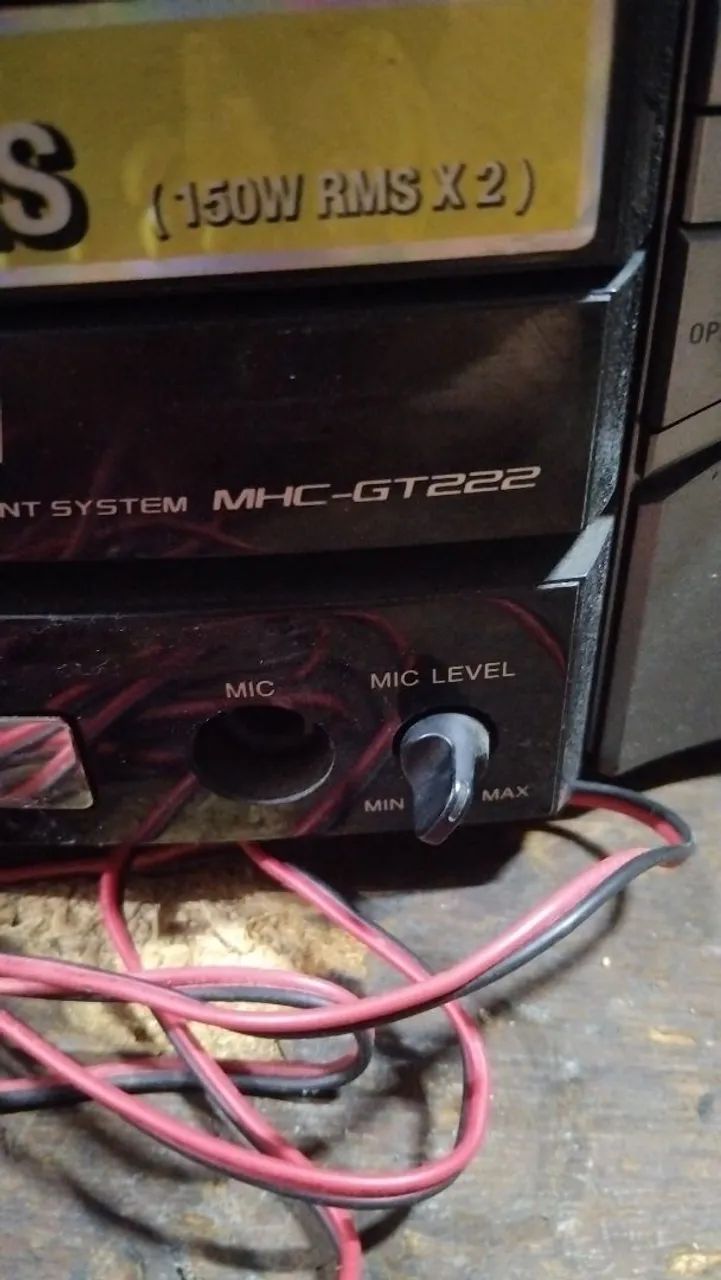 Sitem Sony MHC GT 222. Funcionando. - Foto 4
