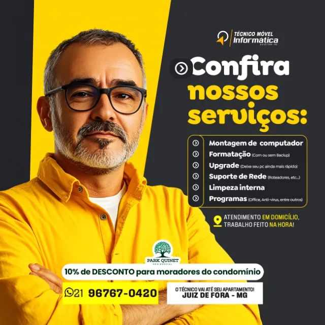 Montagem de Computadores em Domicílio - Juiz de Fora - Foto 3