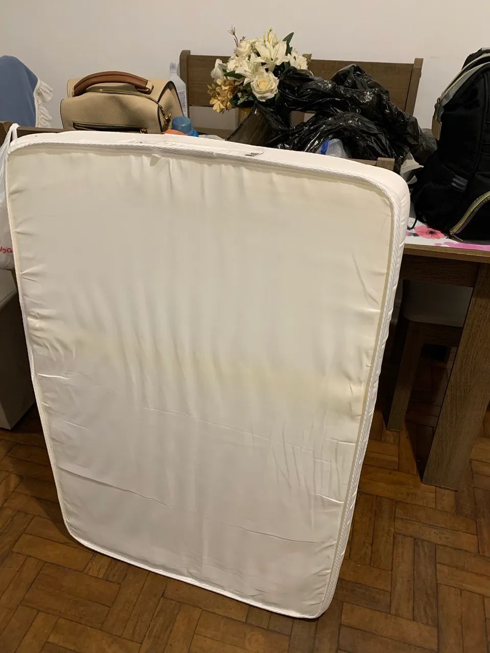 Colchão de Berço Chiqueirinho Moisés 100x70x10 Impermeável - Foto 2