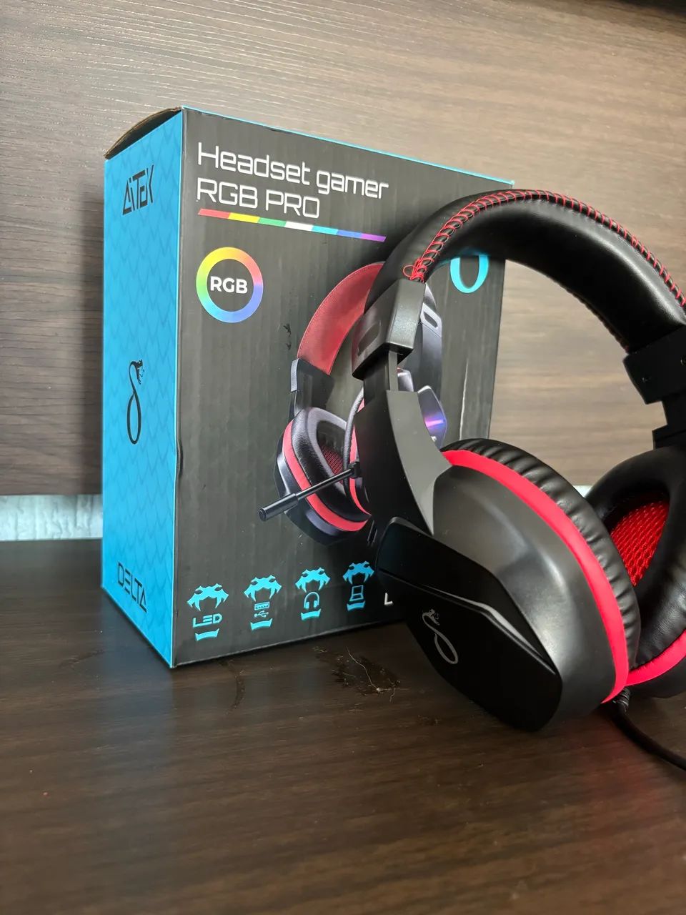 Headset gamer RGB PRO. - Foto 3