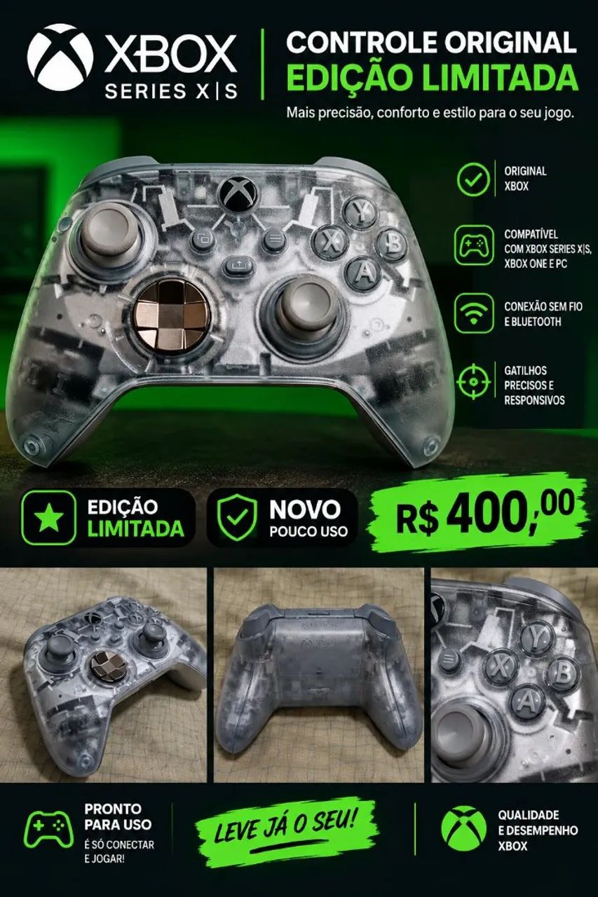VENDO CONTROLE ORIGINAL XBOX SERIES