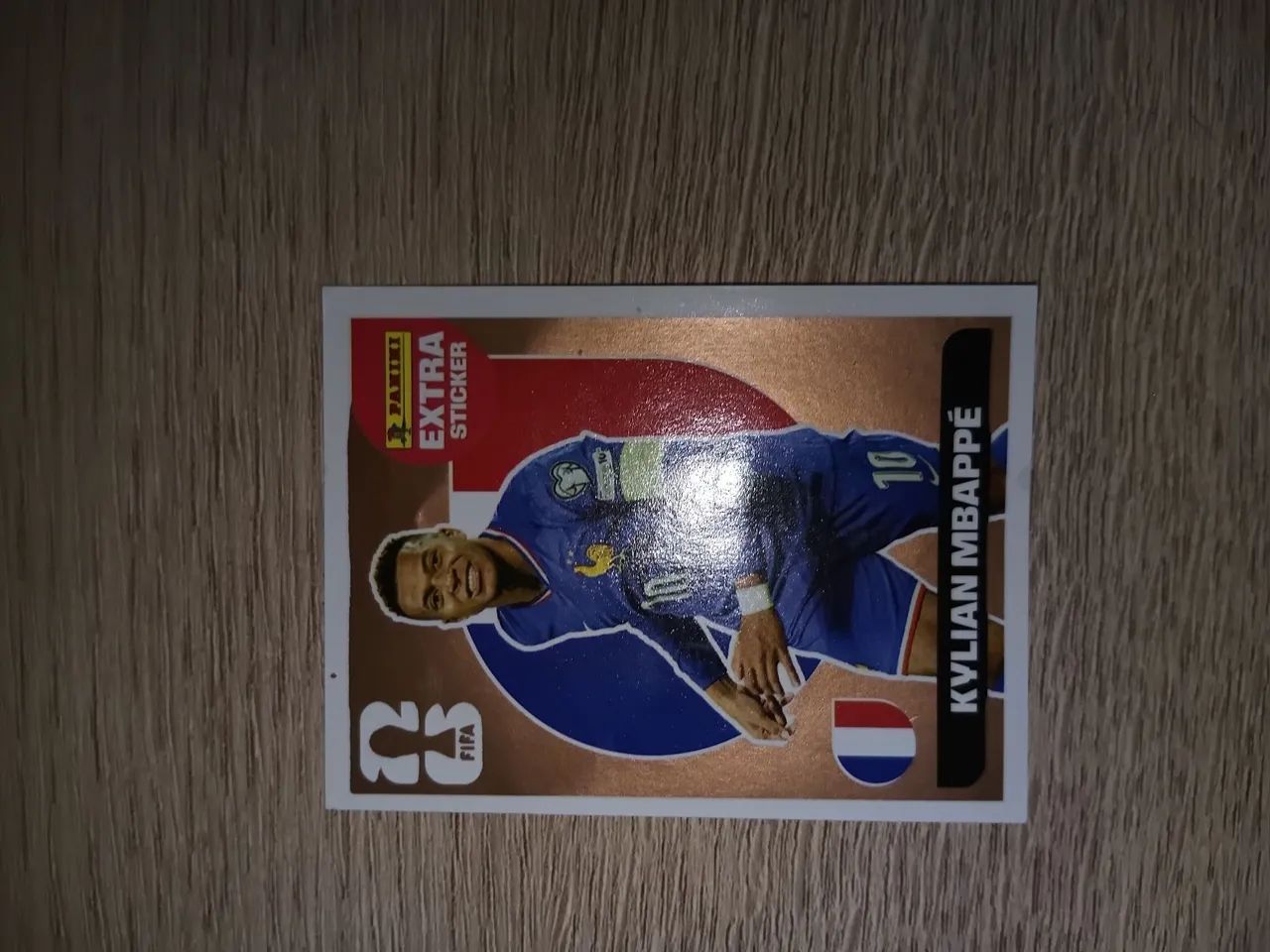 Figurinha Kylian mabappê extra sticker bronze - Foto 3