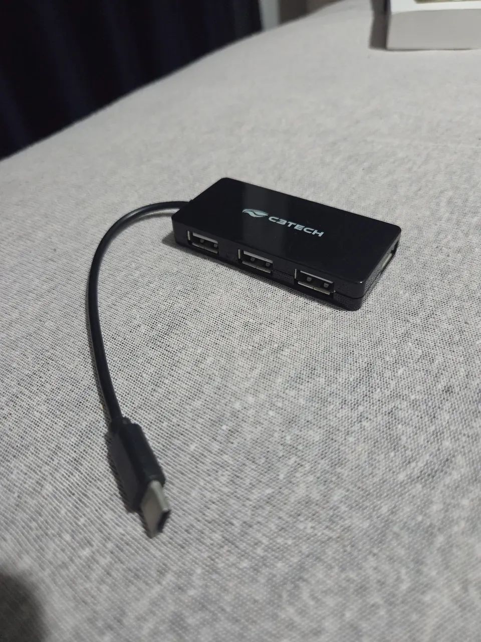 Hub Usb 2.0 4 Portas Usb-usbc Hu-c200bk C3 Tech
