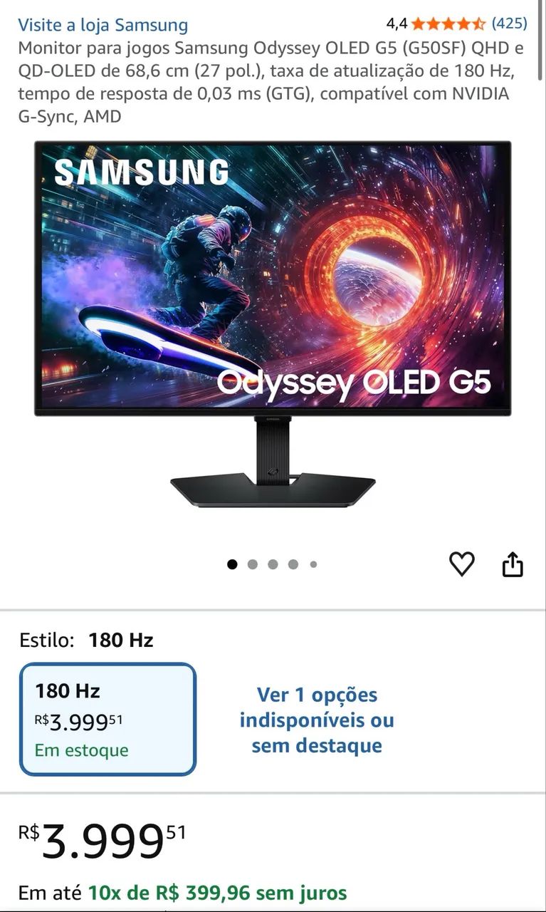 MONITOR OLED SAMSUNG