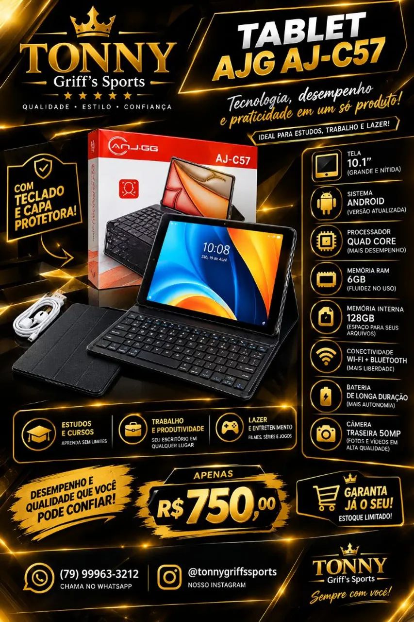 Tablet 6 Ram 128 G 