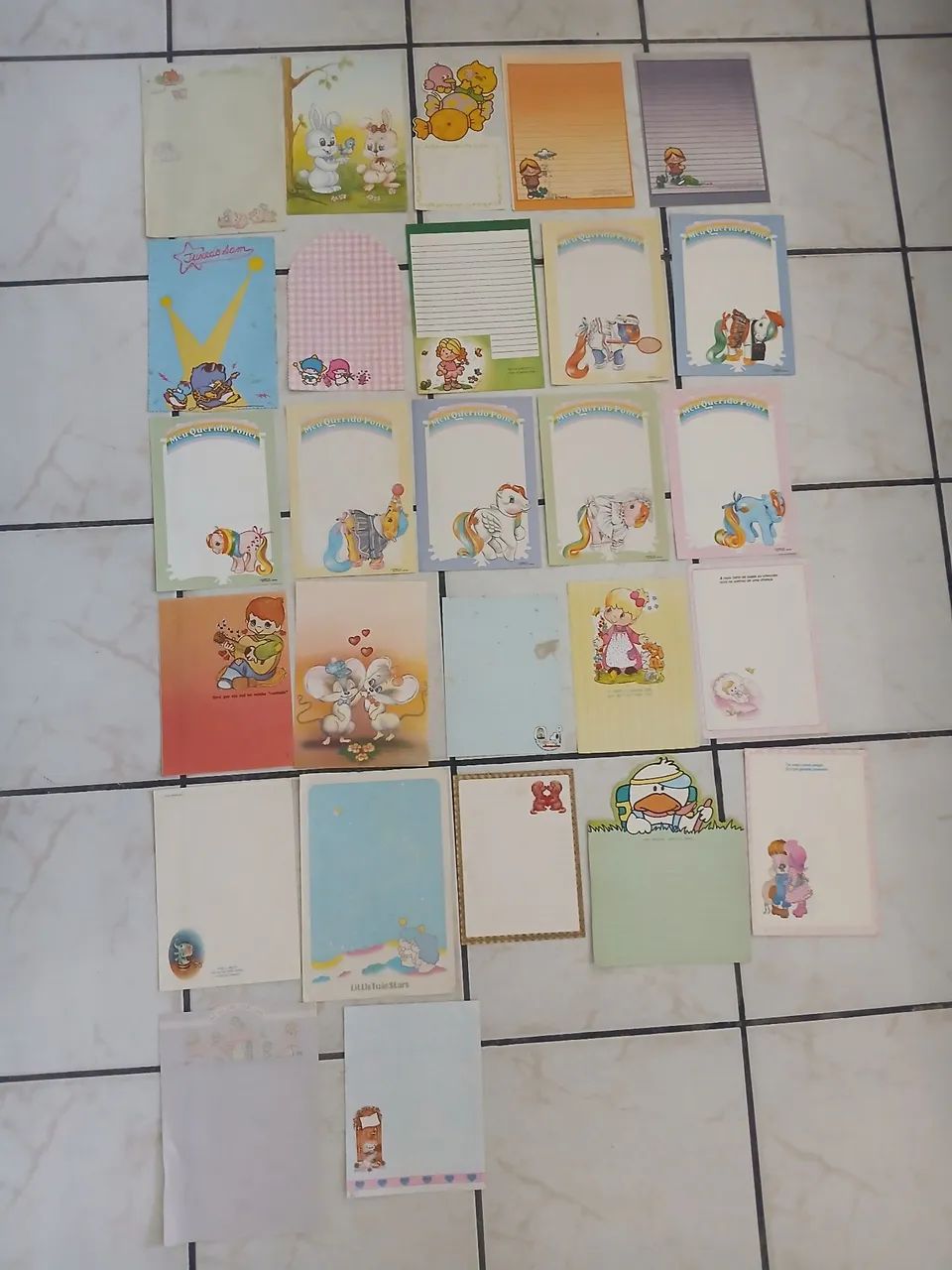 Lote de Papéis de carta ( com envelope e sem envelope) - Foto 4