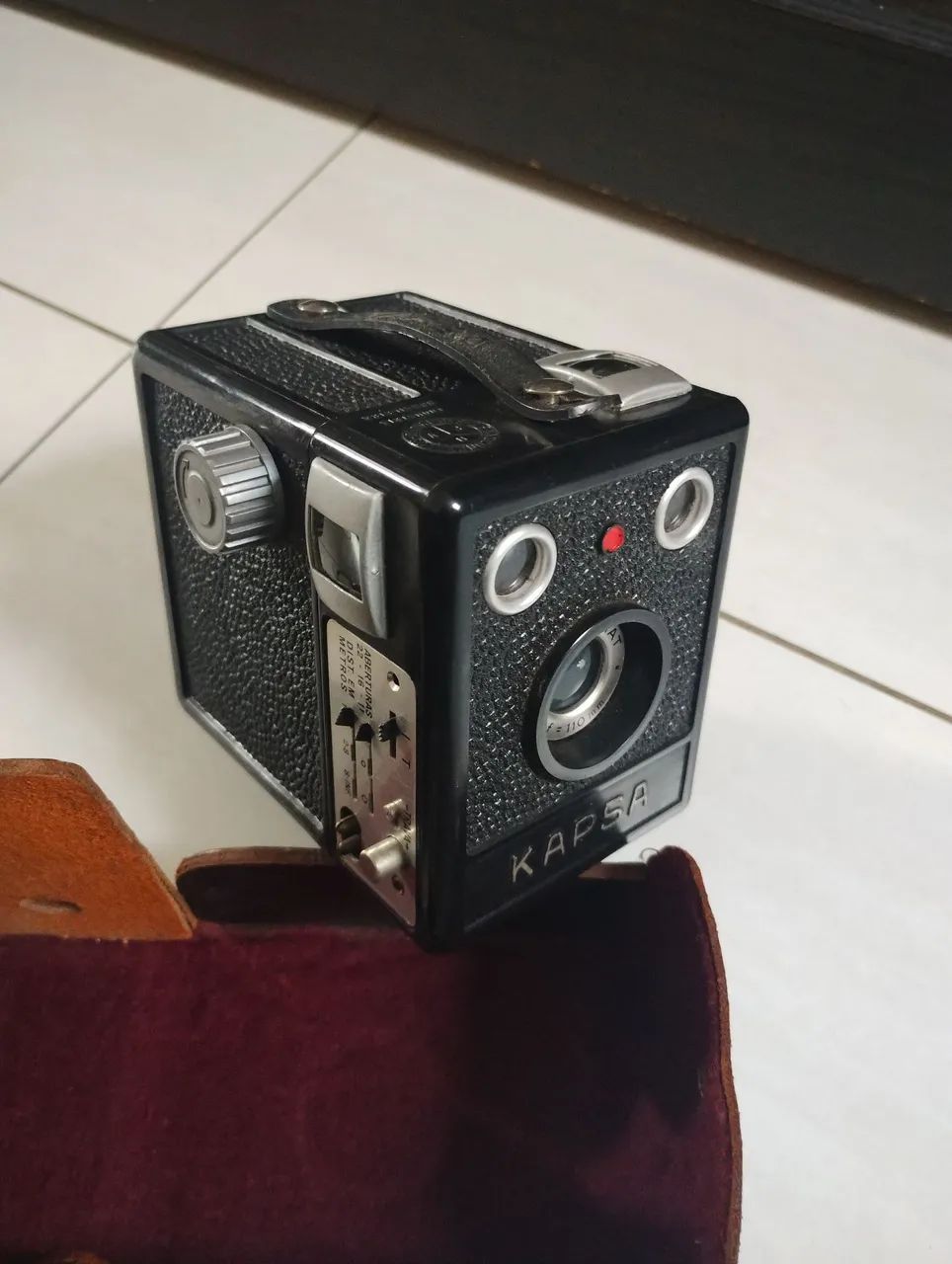 Máquina fotográfica Kapsa ( ótimo estado de conservação)