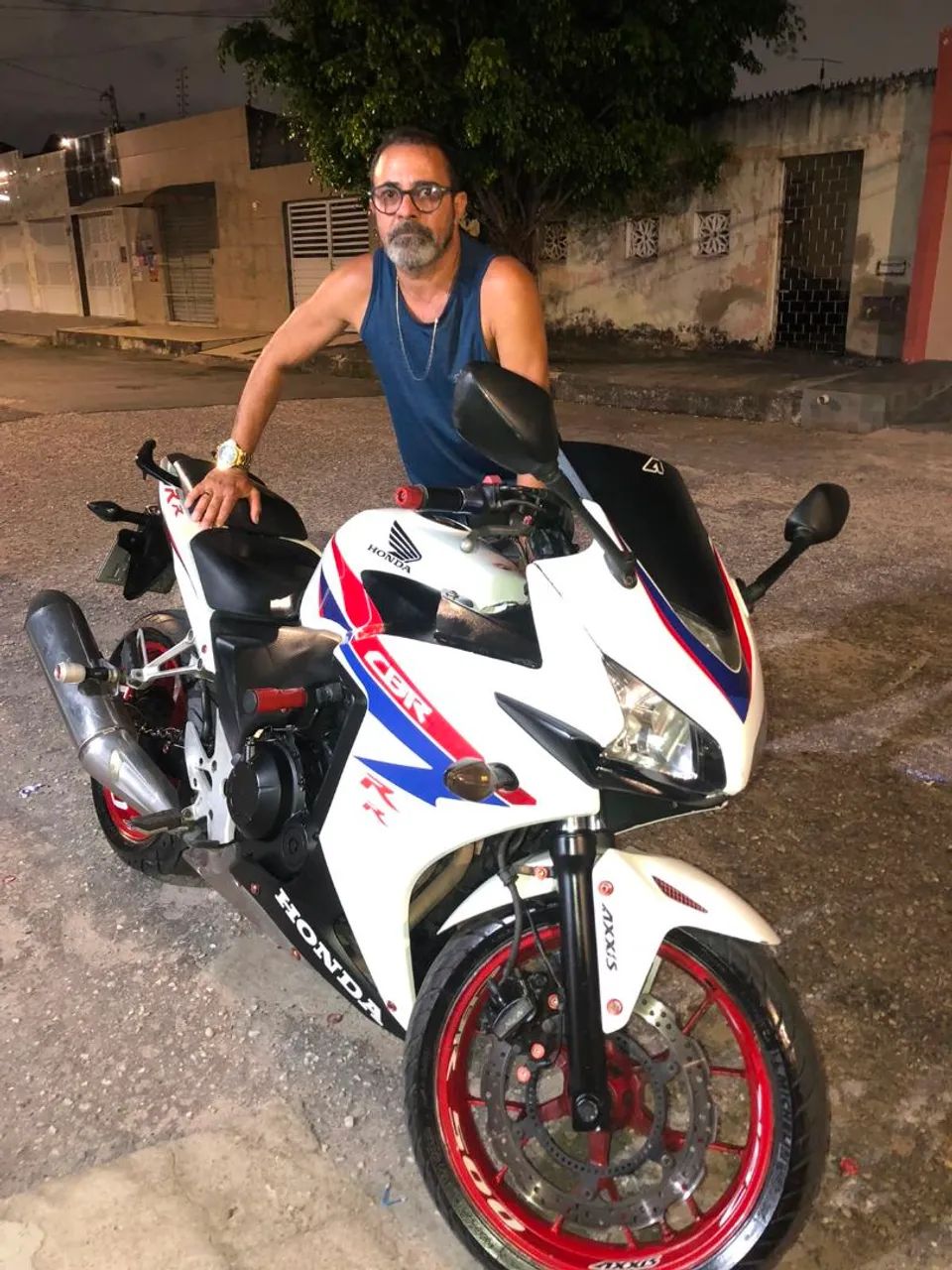 CBR 500r 2014 branca  - Foto 3