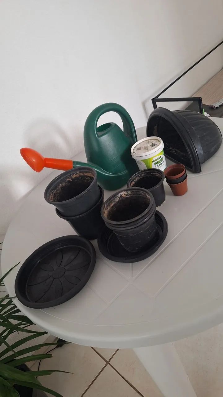itens de jardinagem