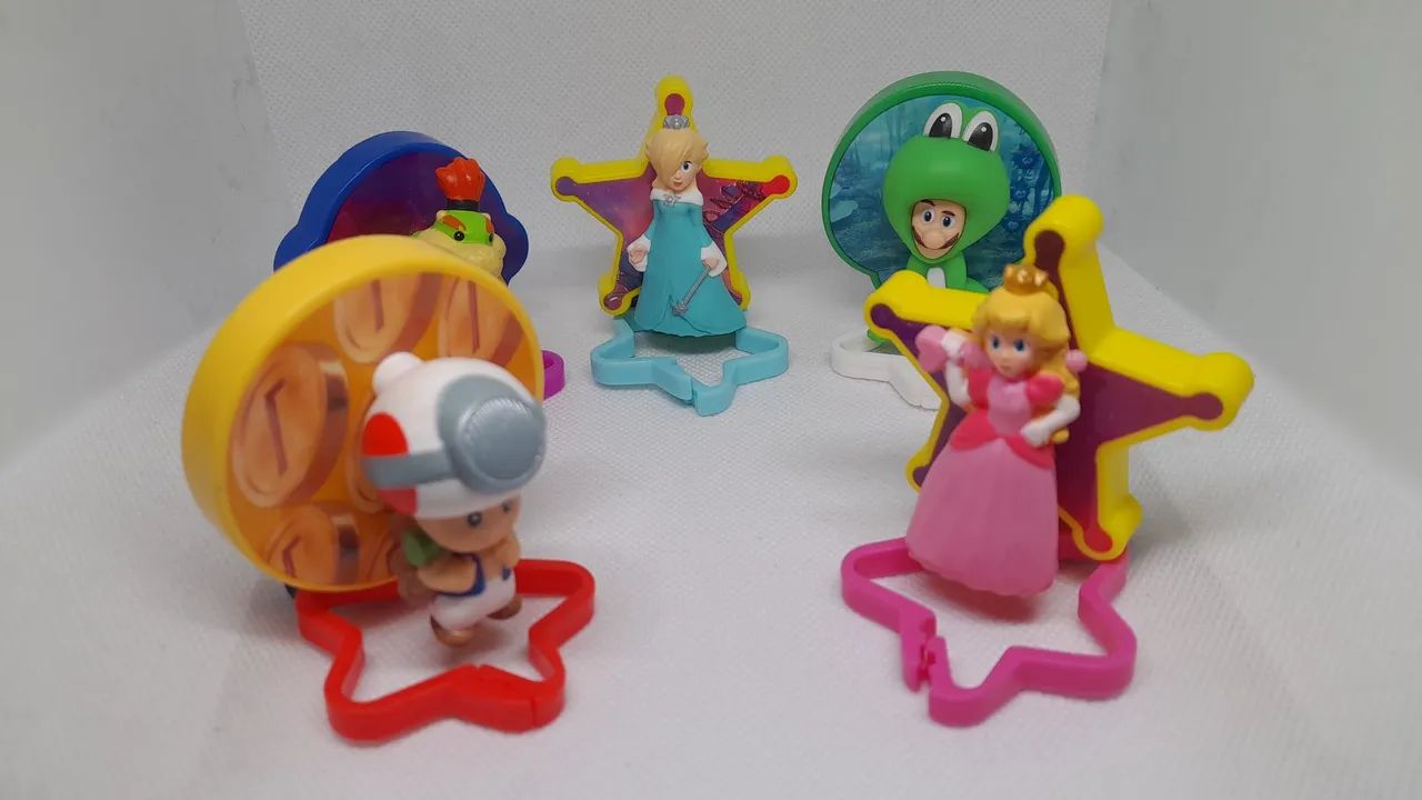 Chaveiros Mario McDonald's 