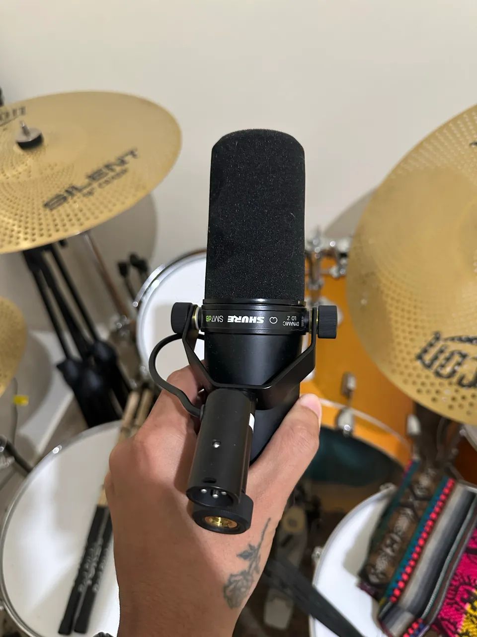 Shure sm7 db top de linha - Foto 3