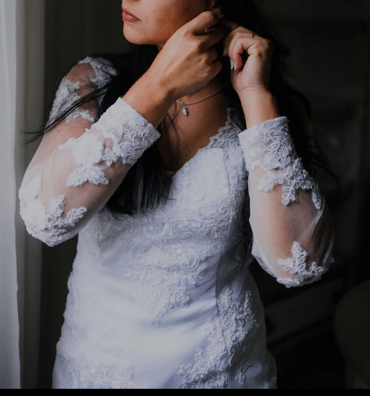 Vestido de noiva cerimônia religiosa 