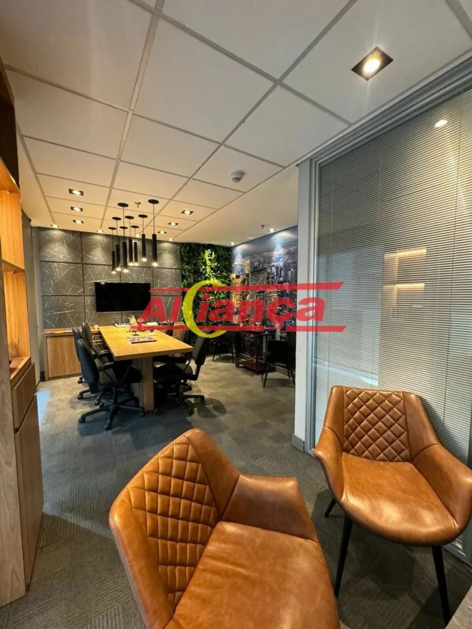 SALA MOBILIADA PARA ALUGAR, 53 m², 1 VAGA DE GARAGEM - CENTRO - GUARULHOS/SP