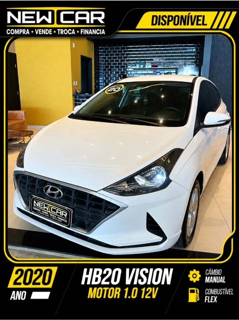 Hyundai HB20 Vision 1.0 Flex 12V MEC 2020
