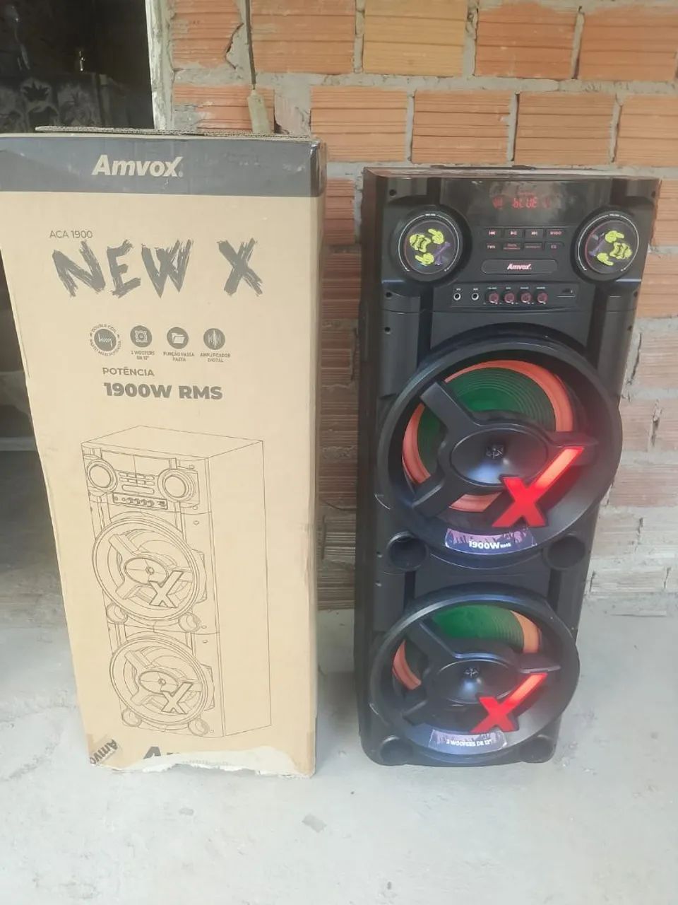 Caixa amplificada 