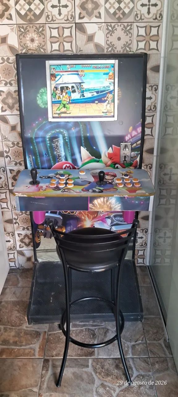 Fliperama arcade 26800 jogos - Foto 2