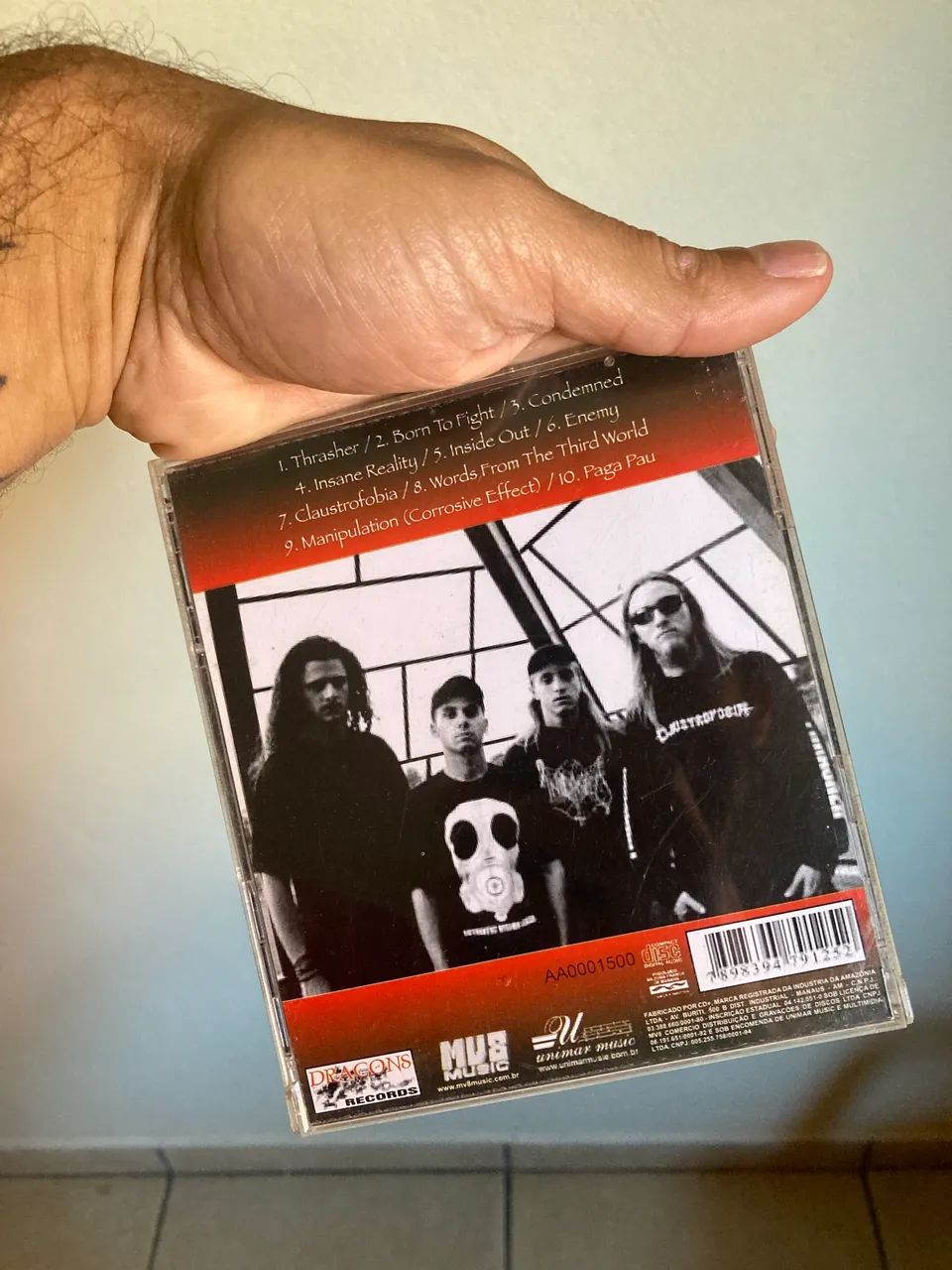 Cd Claustrofobia Thrasher  - Foto 3