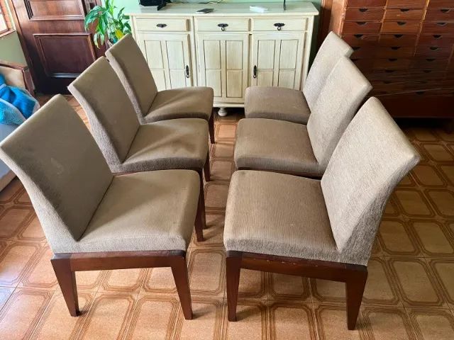 Cadeiras conjunto de 6