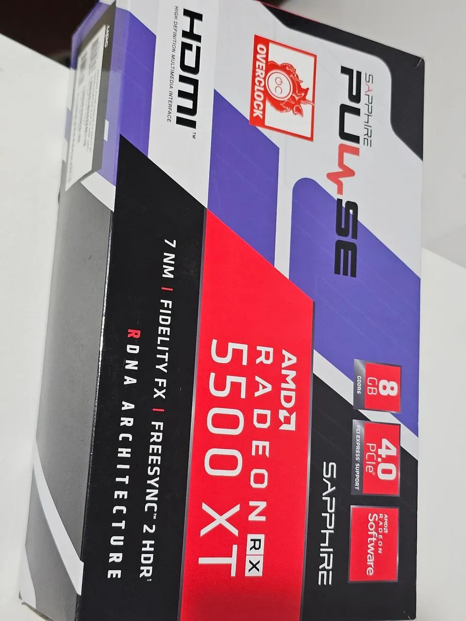 Placa de vídeo Radeon XT5500 8GB Saphire 