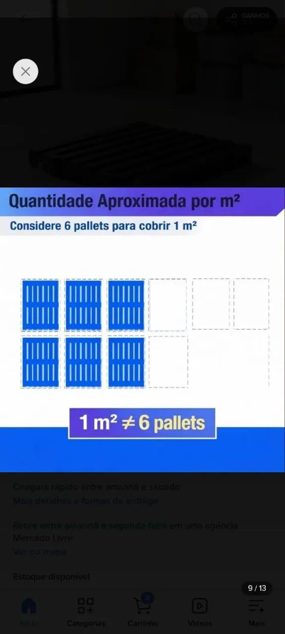 Piso modulado estrado de plastico palete de plastico - Foto 5