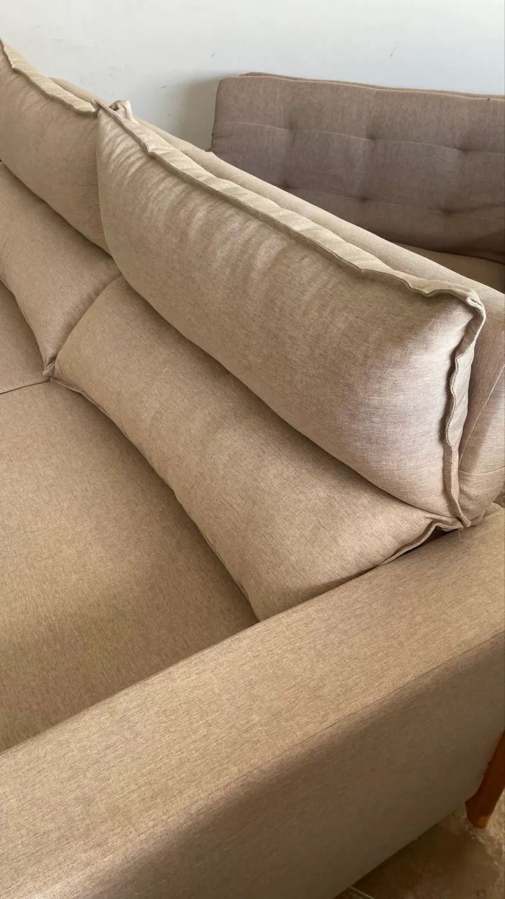NOVO SOFÁ RETRÁTIL RECLINÁVEL 2m20cm - Foto 5
