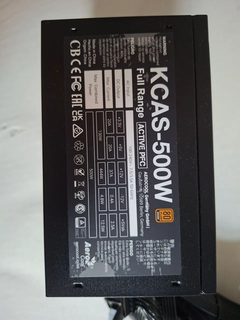 Fonte 500w (com caixa) - Foto 4