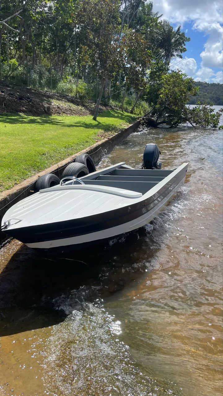 Barco Lancha Alumínio  - Foto 2