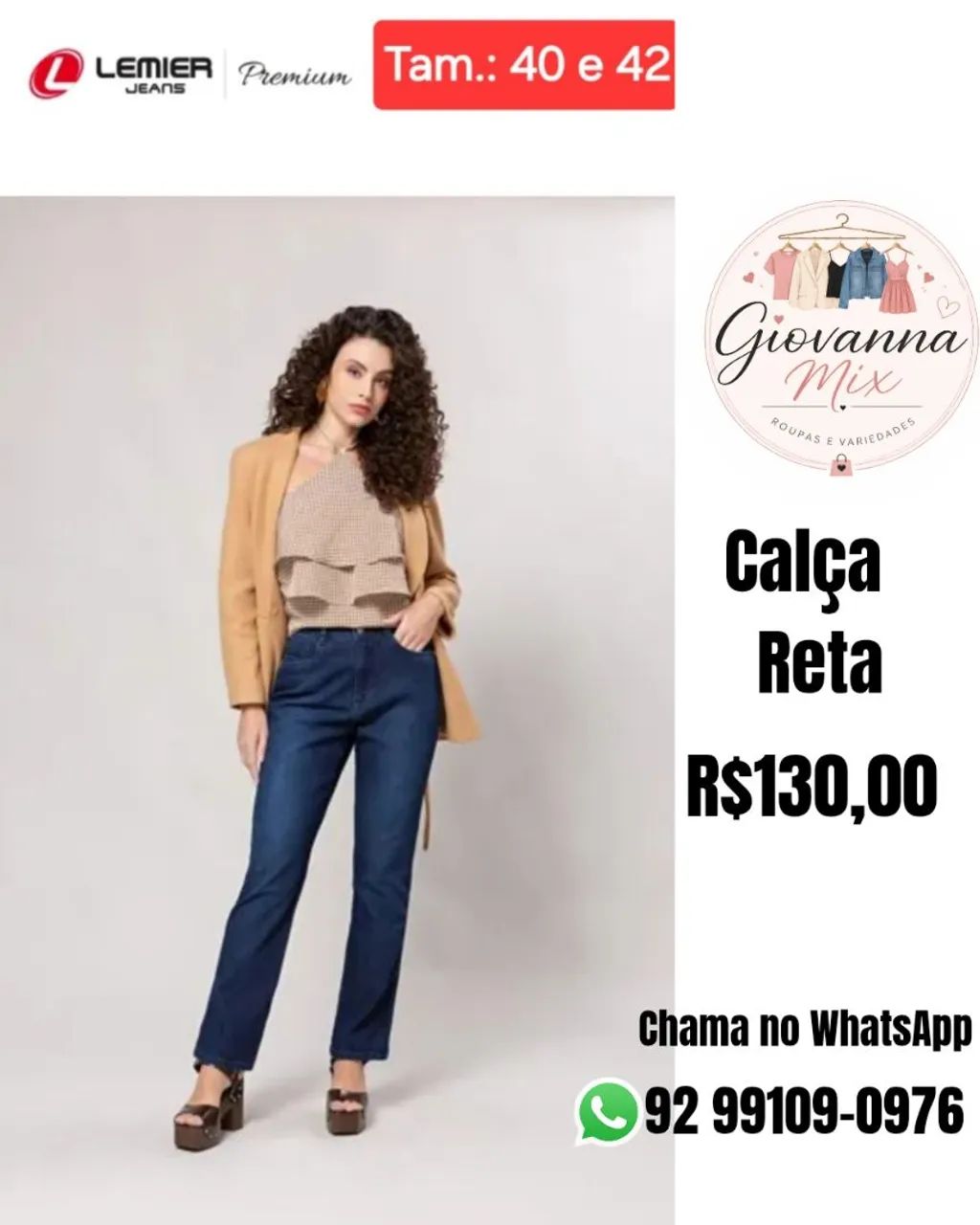 Calça Jeans feminina 