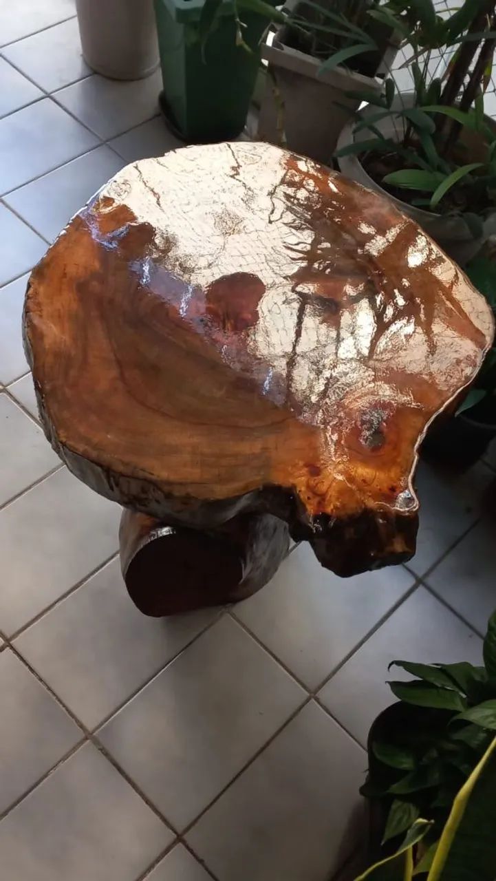Mesa Madeira Rustica e Resinada - PROMOÇÃO ÚLTIMAS PEÇAS  - Foto 5